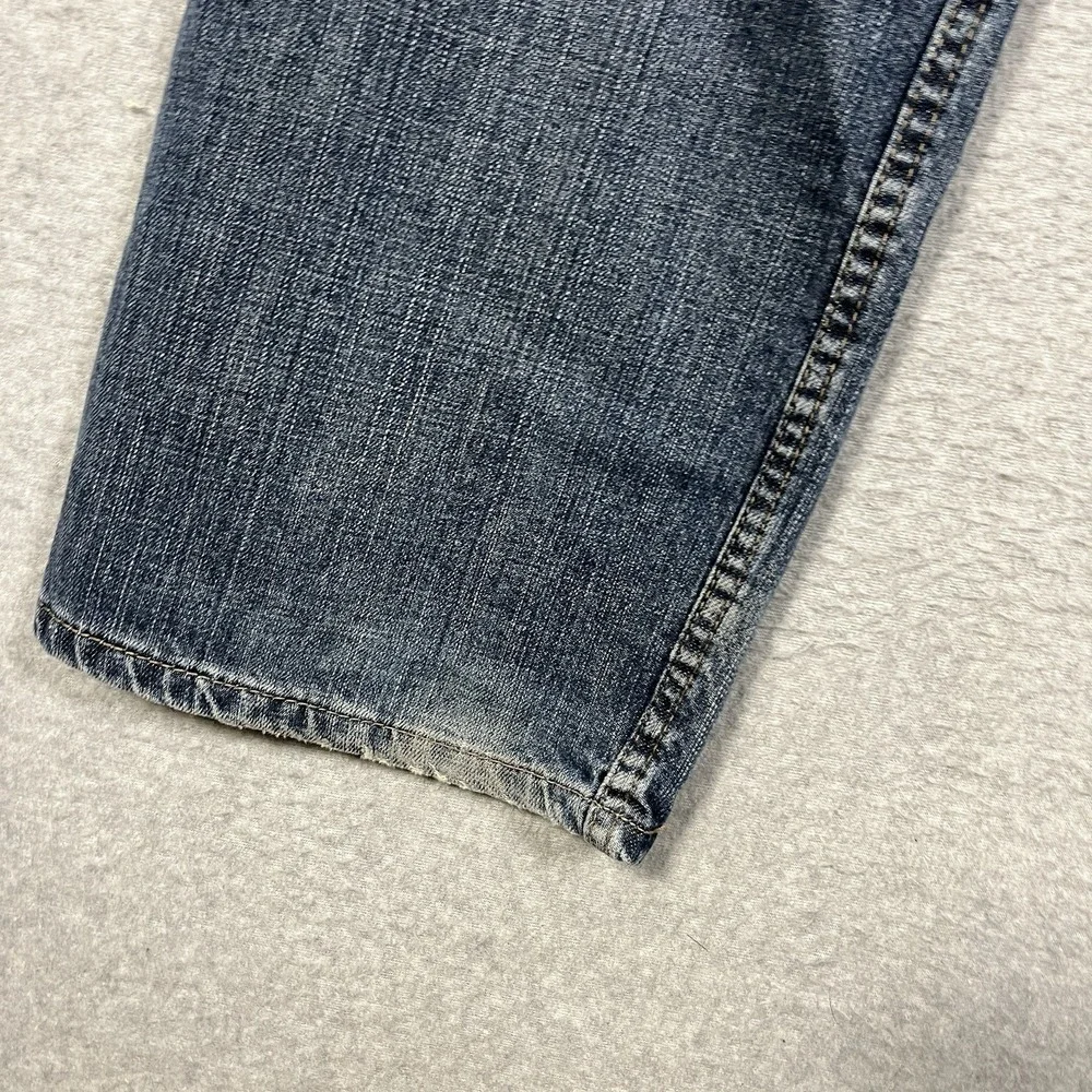 Levis Jeans Mens 36x32 (Fit 38x32) Blue 569 Loose Straight Denim Medium Cotton